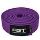 Пояс для кімоно FGT фіолетовий FGT-280VSF фото